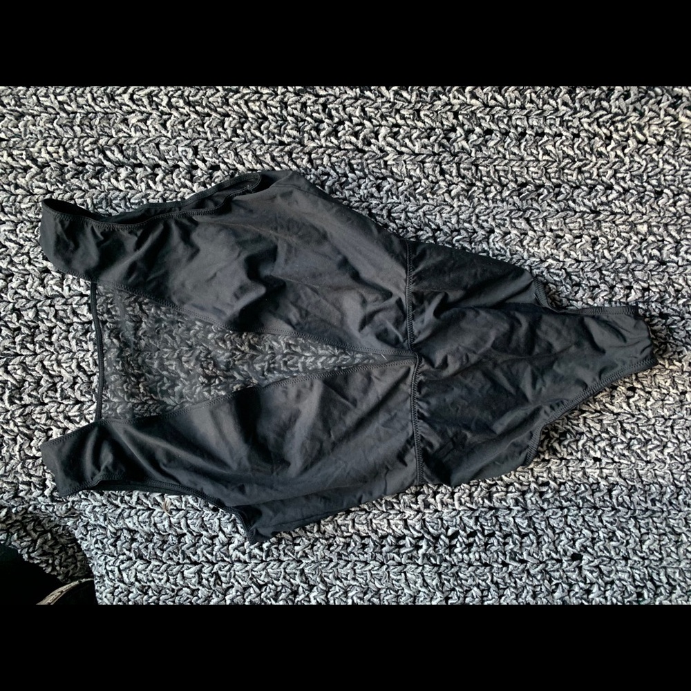 Black Victoria secret body suit